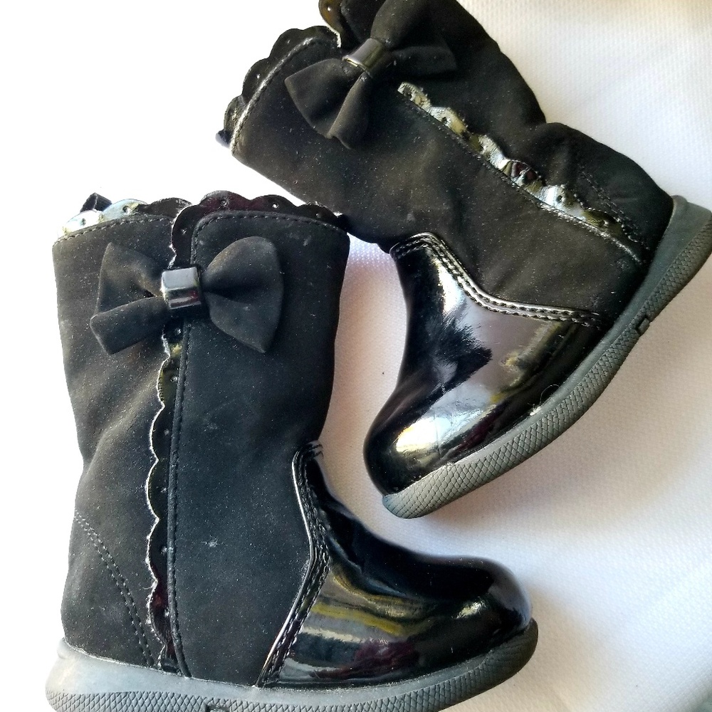 Pre-owned Toddler Size 3 Black George Boots